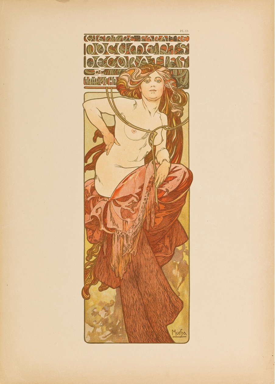 Documents Décoratifs, 1902 von Alfons Marie Mucha