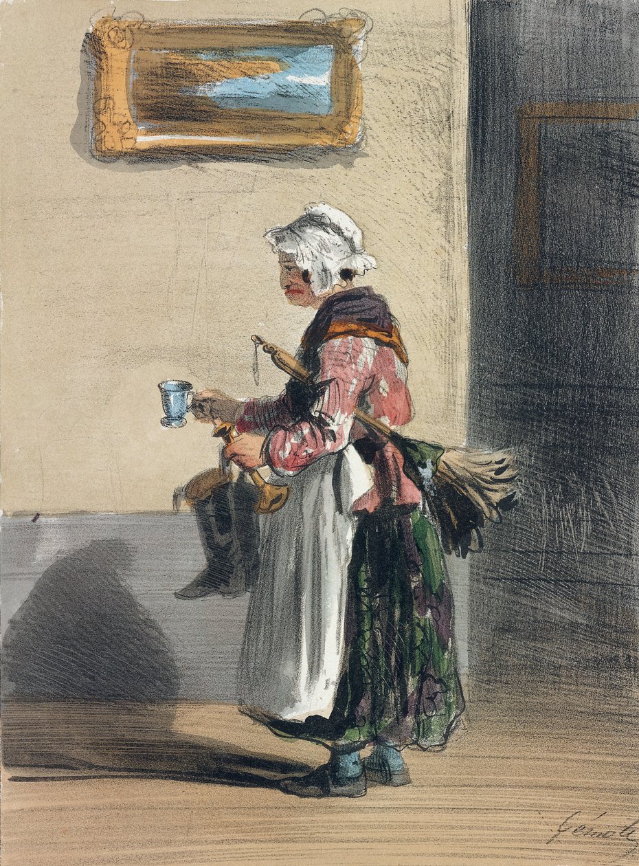 Die Putzfrau, aus 
