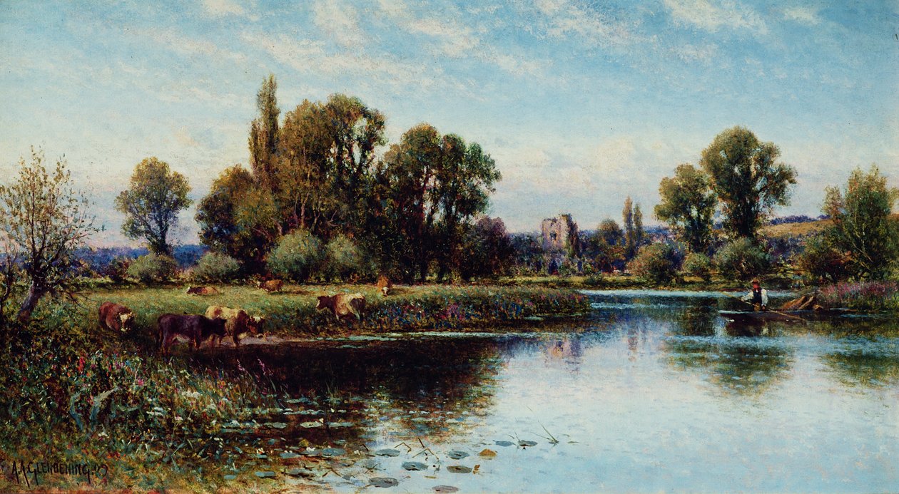 Medmenham Abbey von Alfred Augustus Glendening