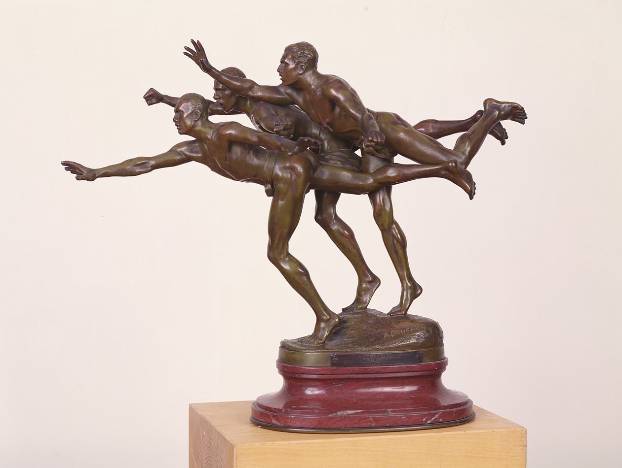 Au But, 1886-87 (Bronze) von Alfred Boucher