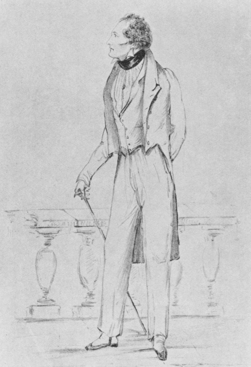 Porträt von Lord Byron 