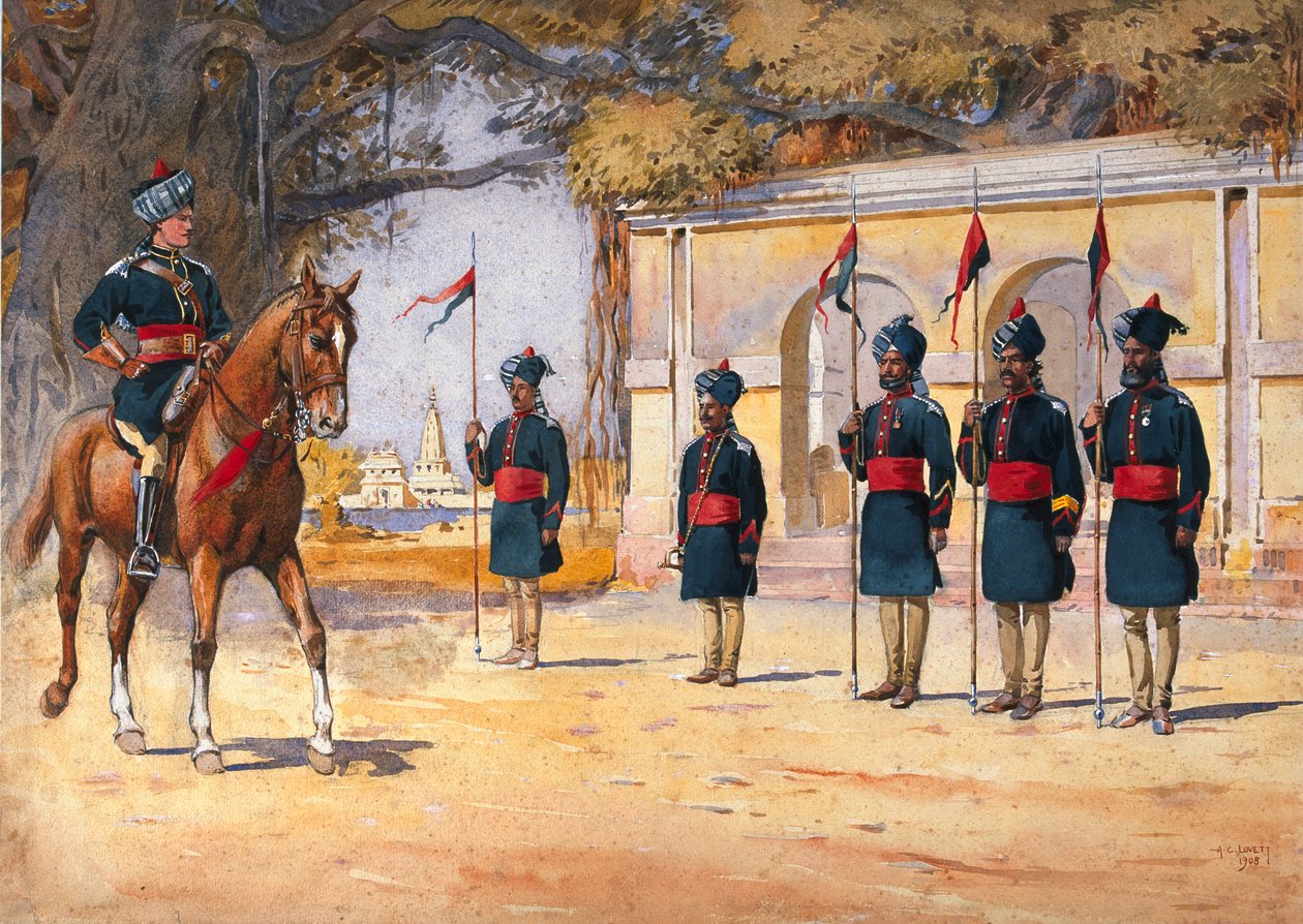 Soldaten der 10. Duke of Cambridge