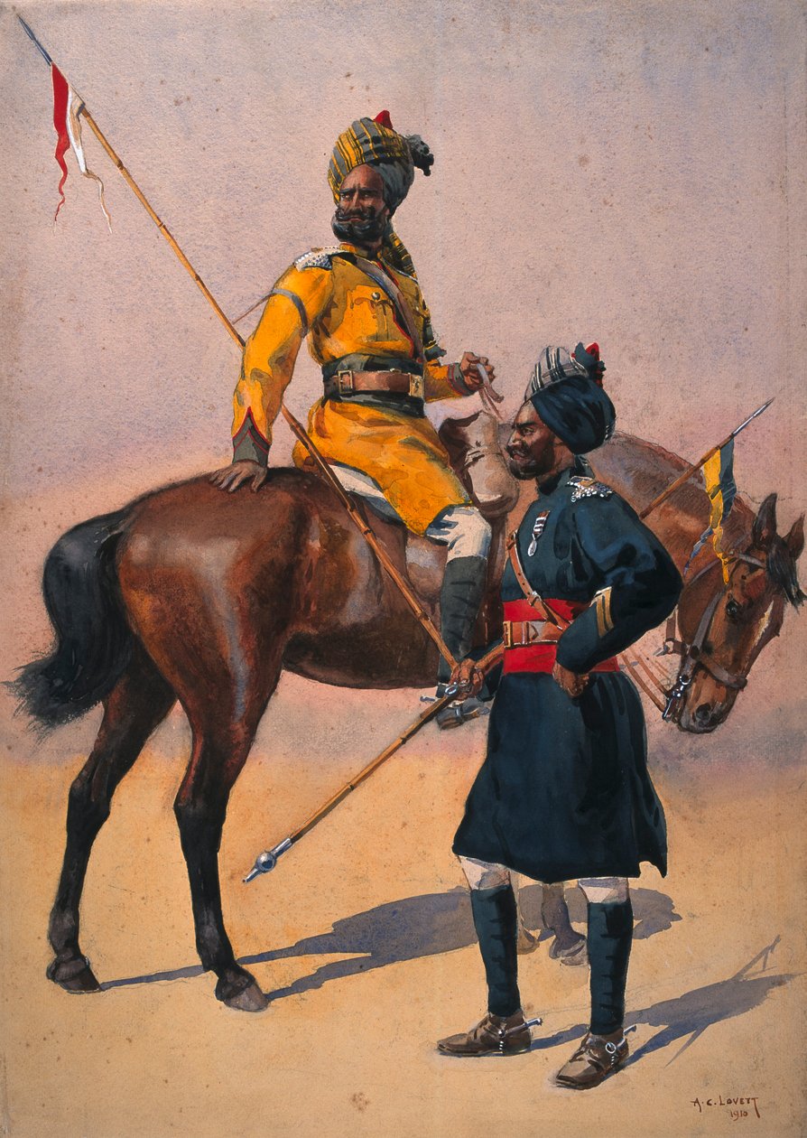 Soldaten der 1. Duke of York