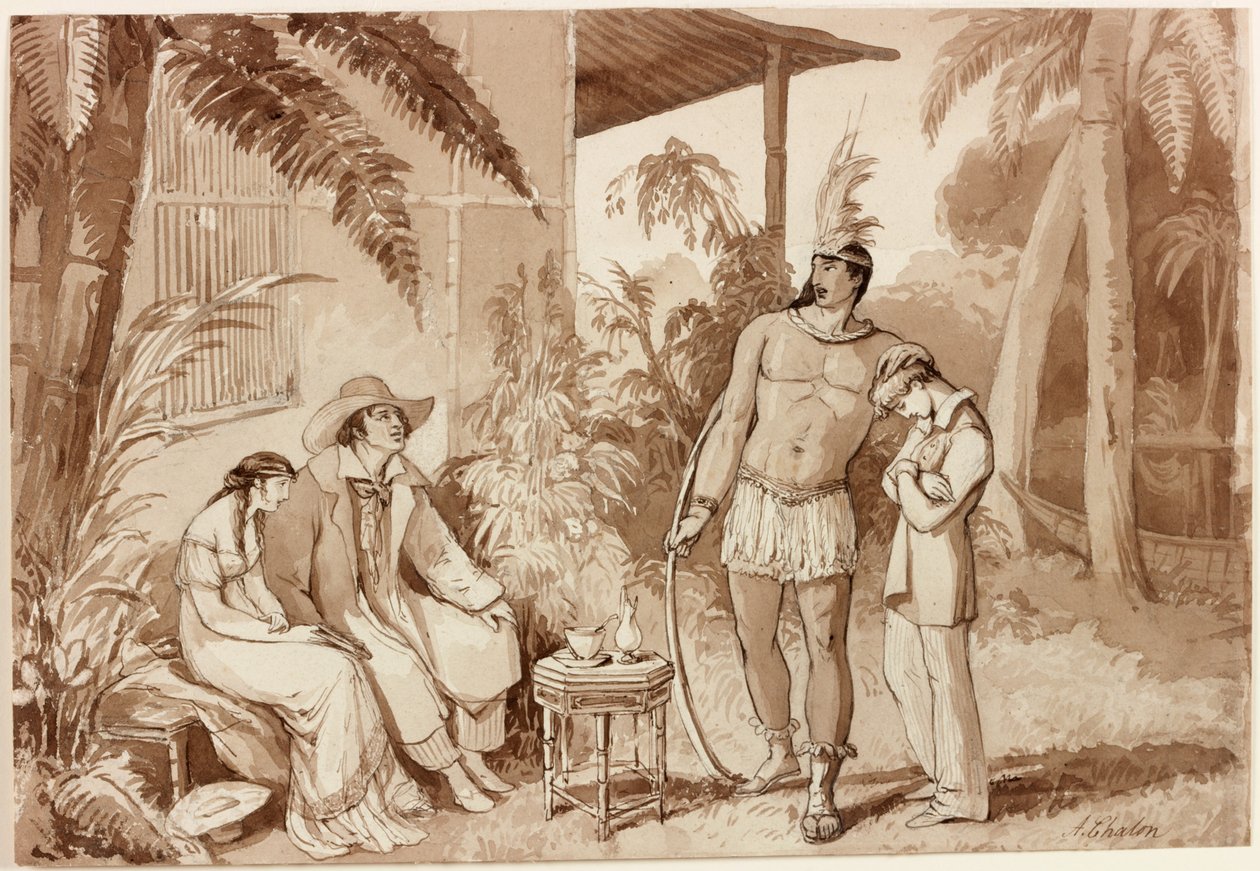 Chalon Sketching Society Komposition, 1810 von Alfred Edward Chalon