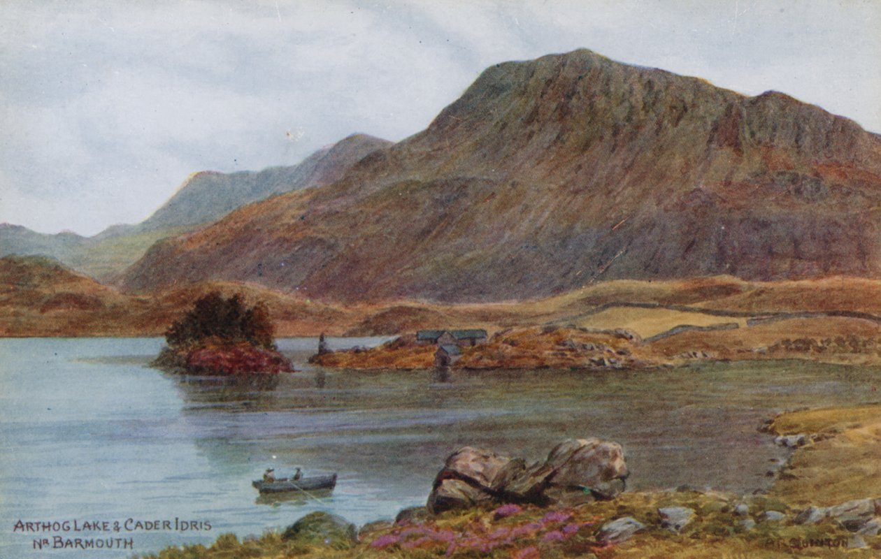 Arthog-See und Cader Idris, bei Barmouth von Alfred Robert Quinton