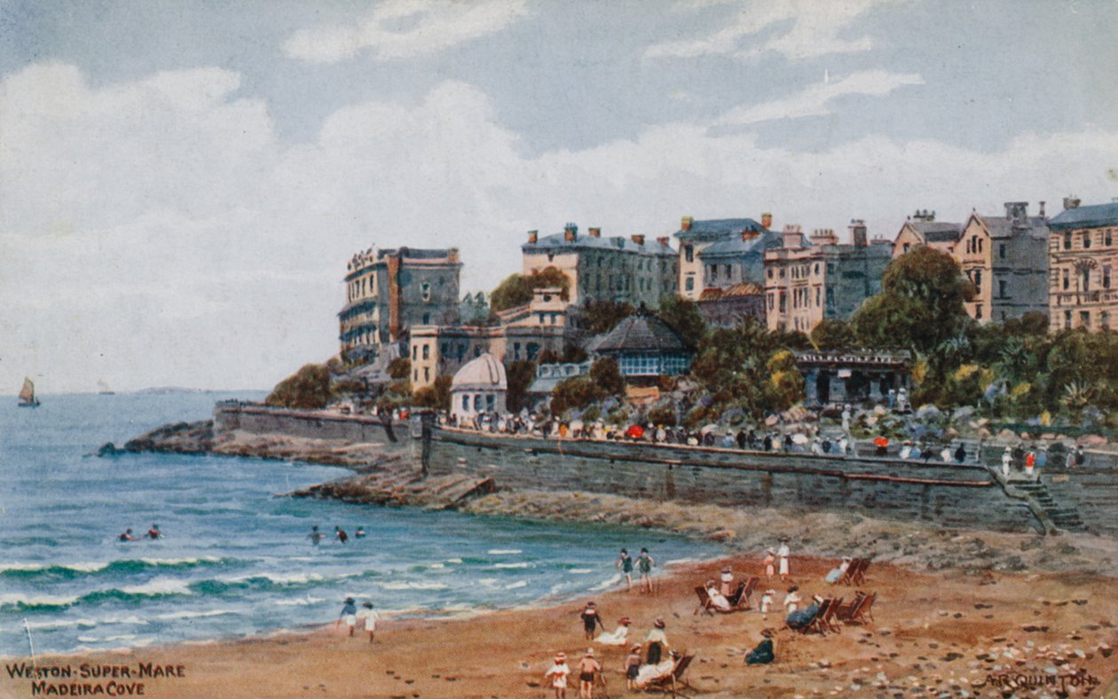 Weston-Super-Mare, Madeira Cove von Alfred Robert Quinton