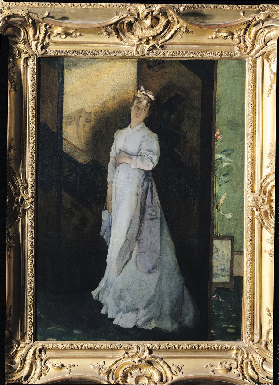 Der Abschiedsbrief, ca. 1867 von Alfred Emile Stevens