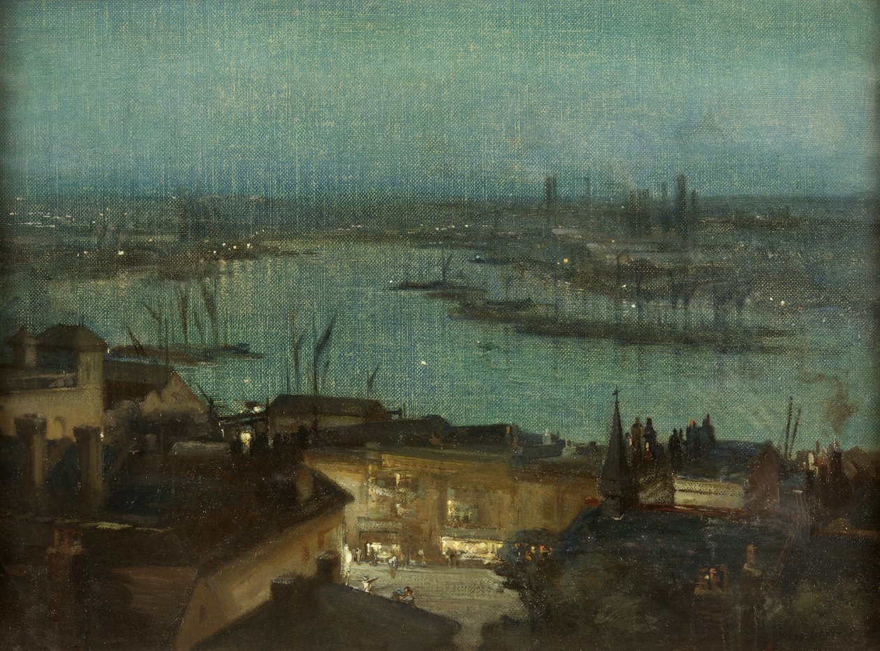 Abend, Rochester von Alfred Bentley