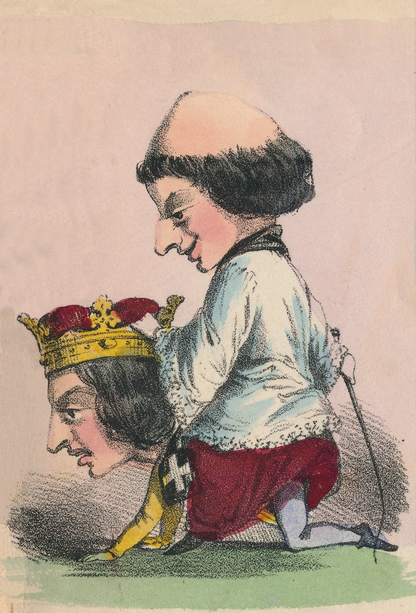 Heinrich II., 1856 von Alfred Crowquill