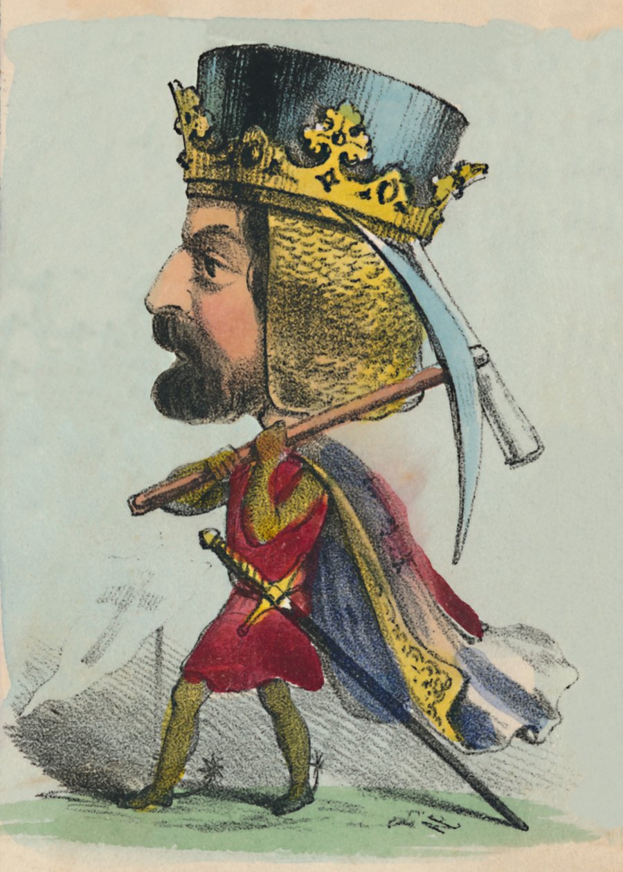 Richard I., 1856 von Alfred Crowquill