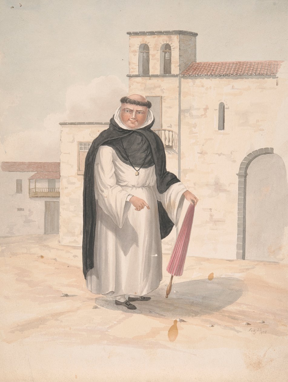 Dominikanermönch von Alfred Diston