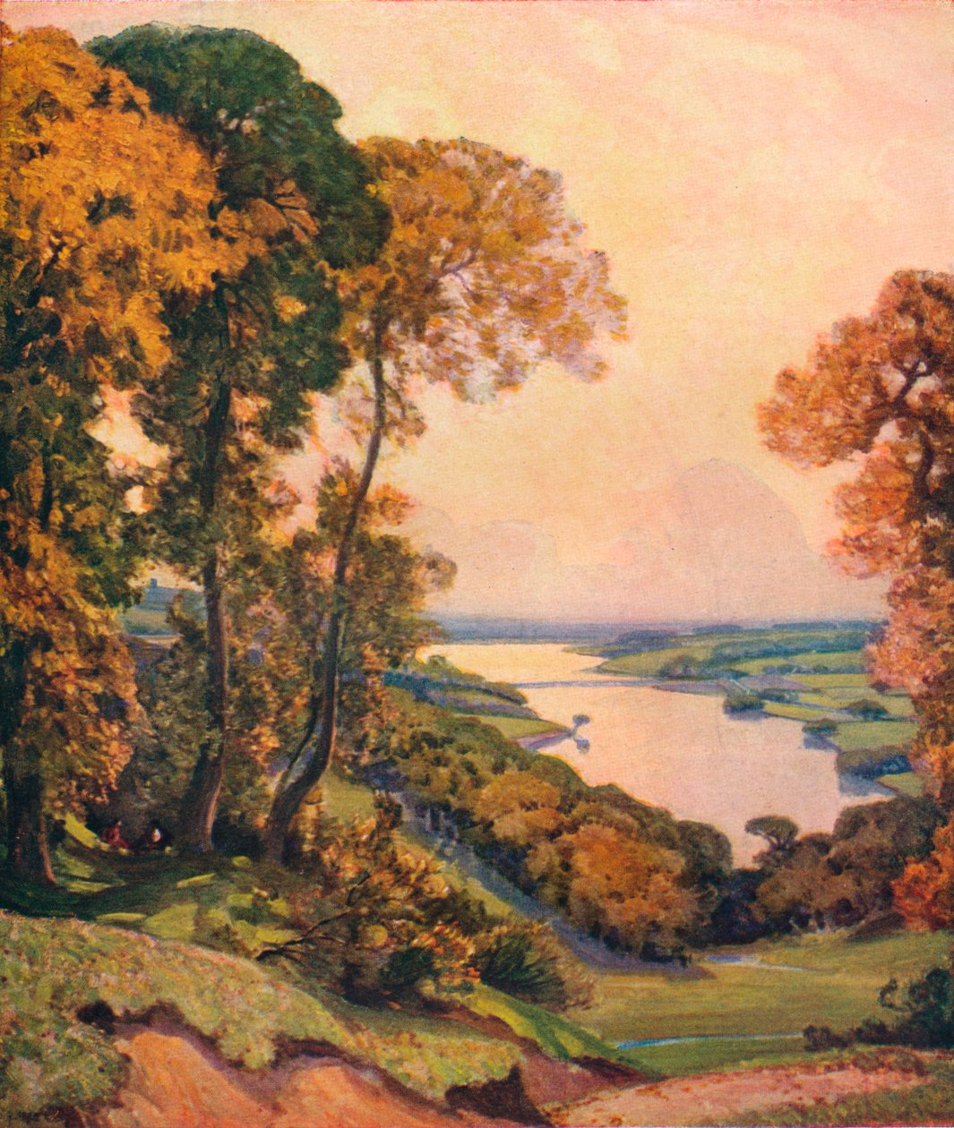 Rivington Water, 1910 von Alfred East