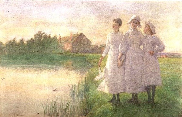 Die Töchter des Müllers von Alfred Edward Emslie