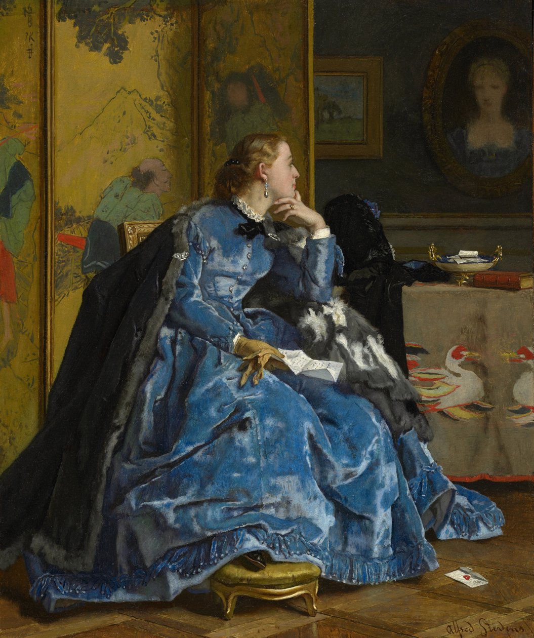 Eine Herzogin von Alfred Emile Stevens
