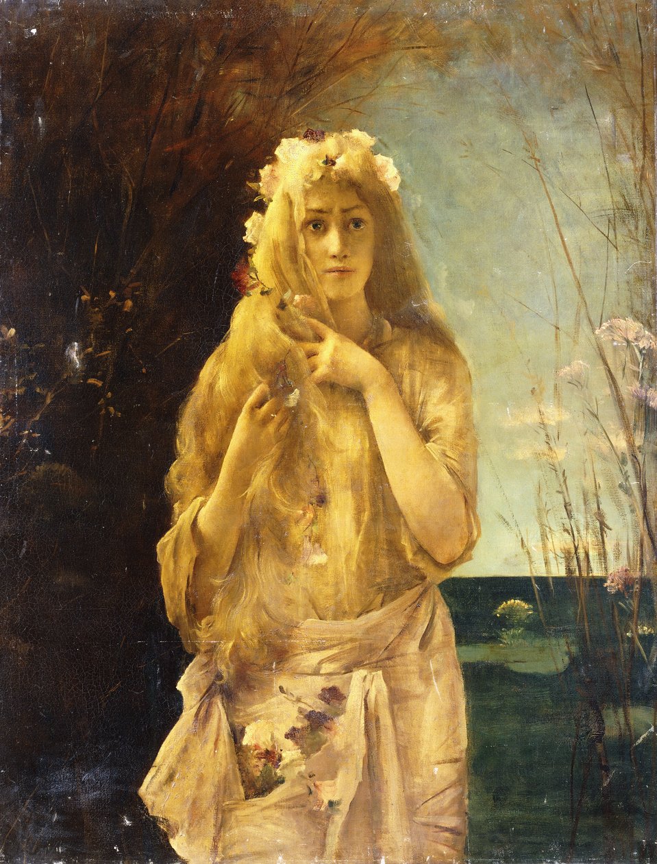 Ophelia von Alfred Emile Stevens