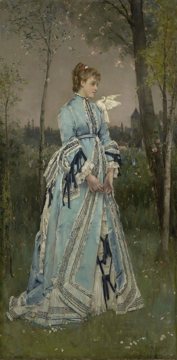 Frühling, 1877 von Alfred Emile Stevens
