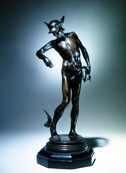 Perseus rüstet sich von Alfred Gilbert