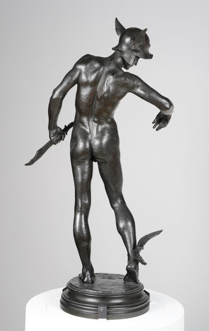 Perseus rüstet sich von Alfred Gilbert
