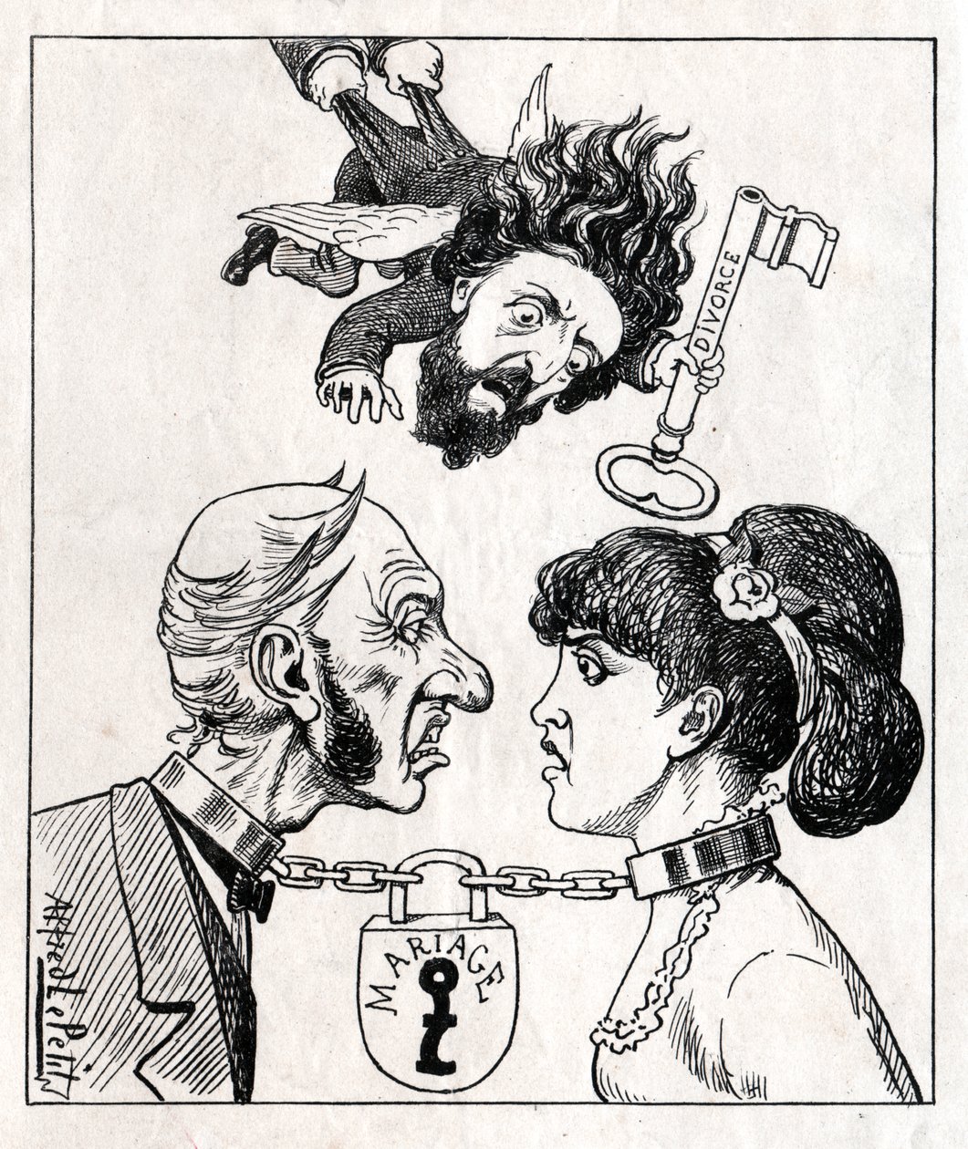 Alfred Naquet von Alfred Le Petit