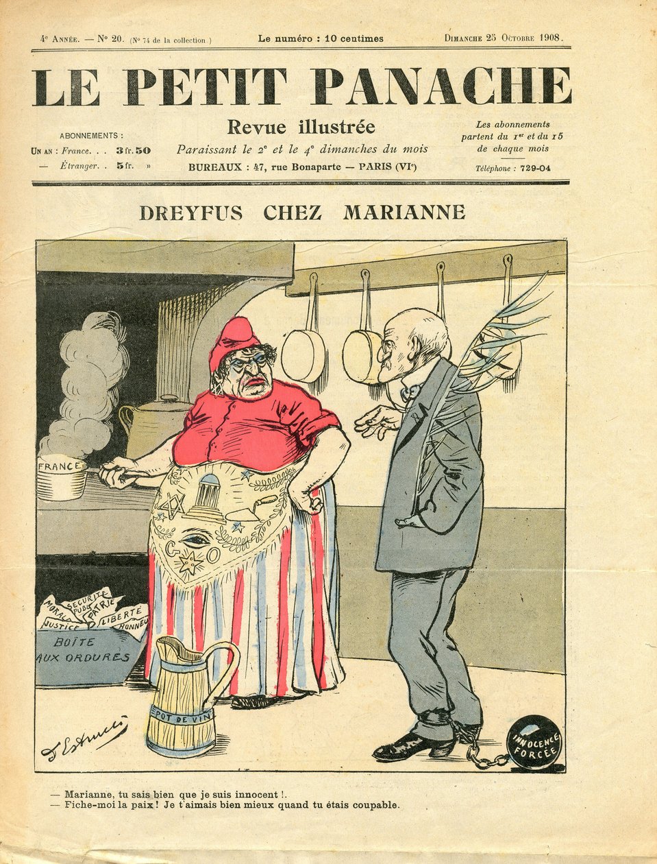 Le Pepetit Panache, illustrierte Zeitschrift von Alfred Le Petit