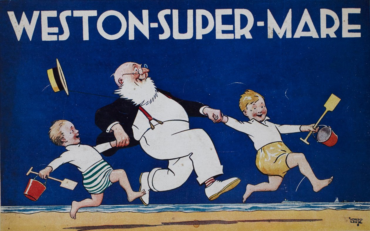 Weston-Super-Mare von Alfred Leete