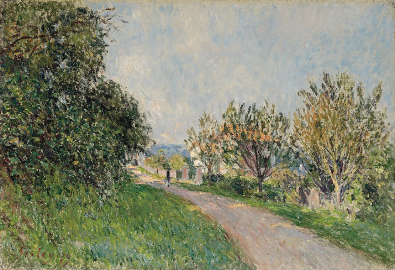 Weg in der Nähe von Sèvres, 1879 von Alfred Sisley