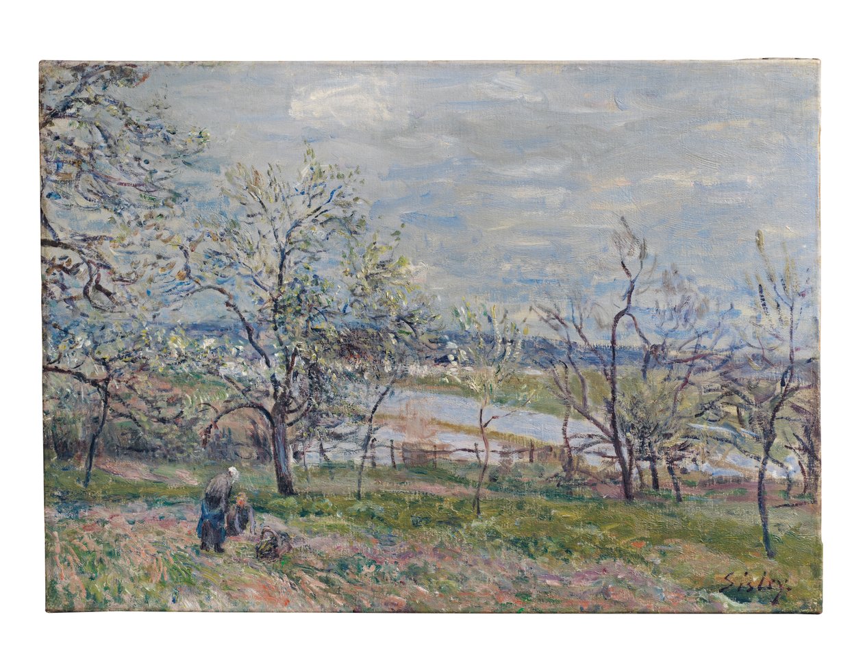 Frühling in Veneux-Nadon, 1882 von Alfred Sisley