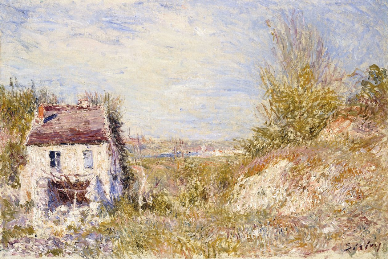 Das verlassene Haus von Alfred Sisley