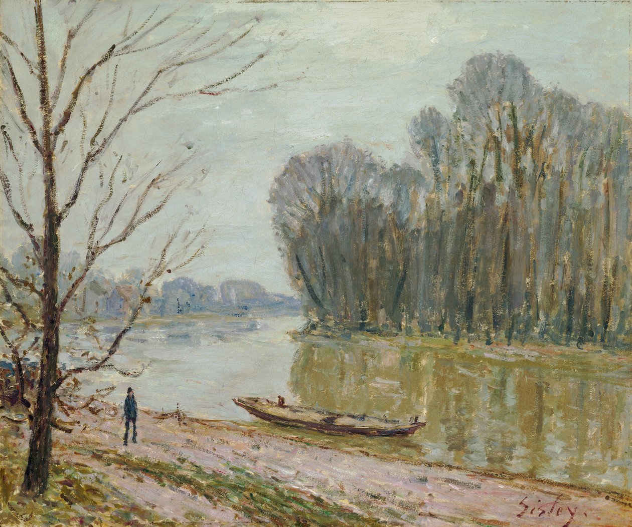 Die Loire von Alfred Sisley