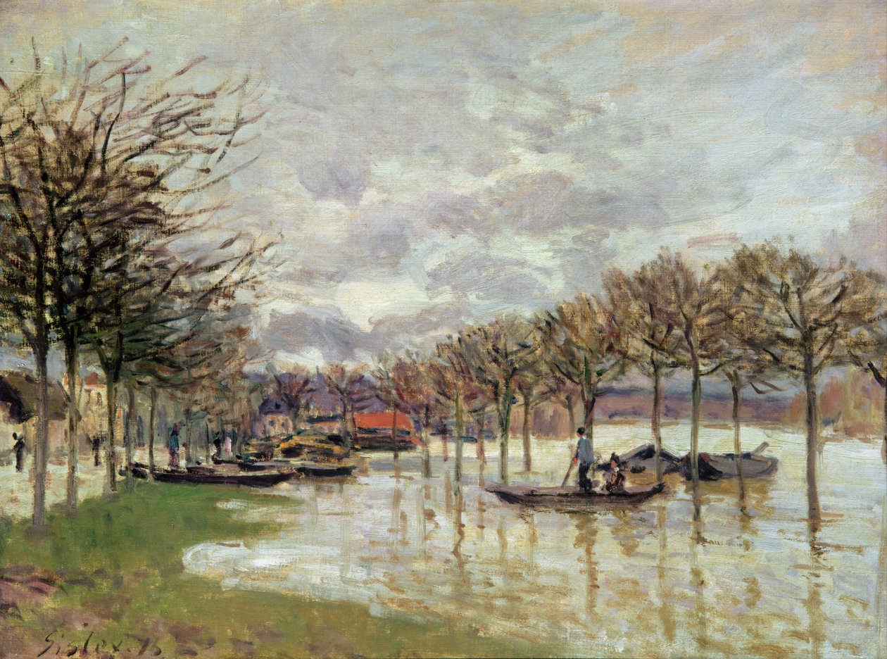 Unbekanntes Bild von Alfred Sisley