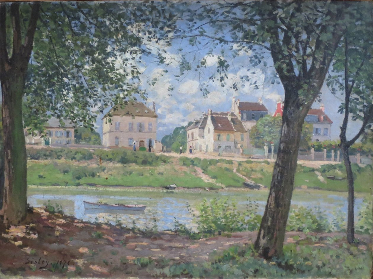 Villeneuve-la-Garenne von Alfred Sisley