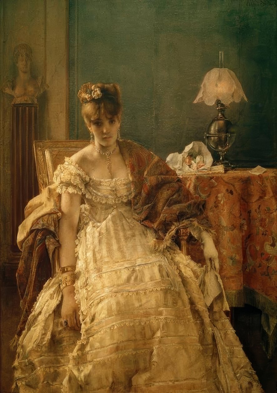 Verzweifelt von Alfred Emile Stevens