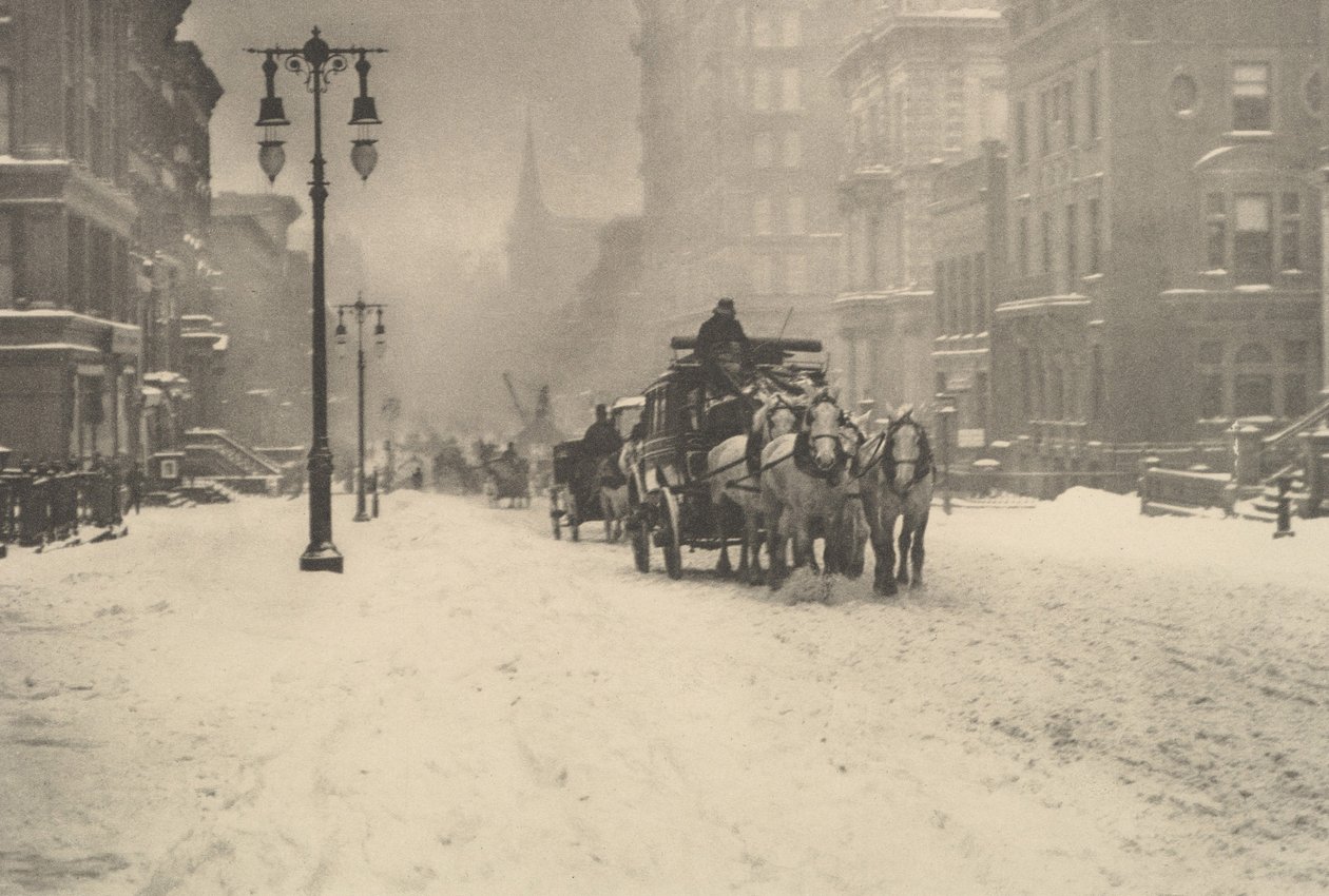 Ein trüber Tag, ca. 1897 von Alfred Stieglitz