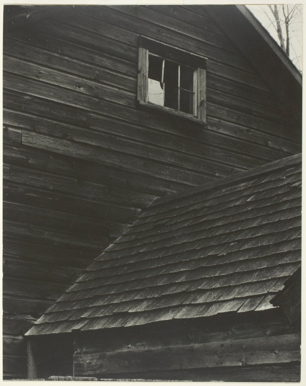 Scheune—Lake George von Alfred Stieglitz