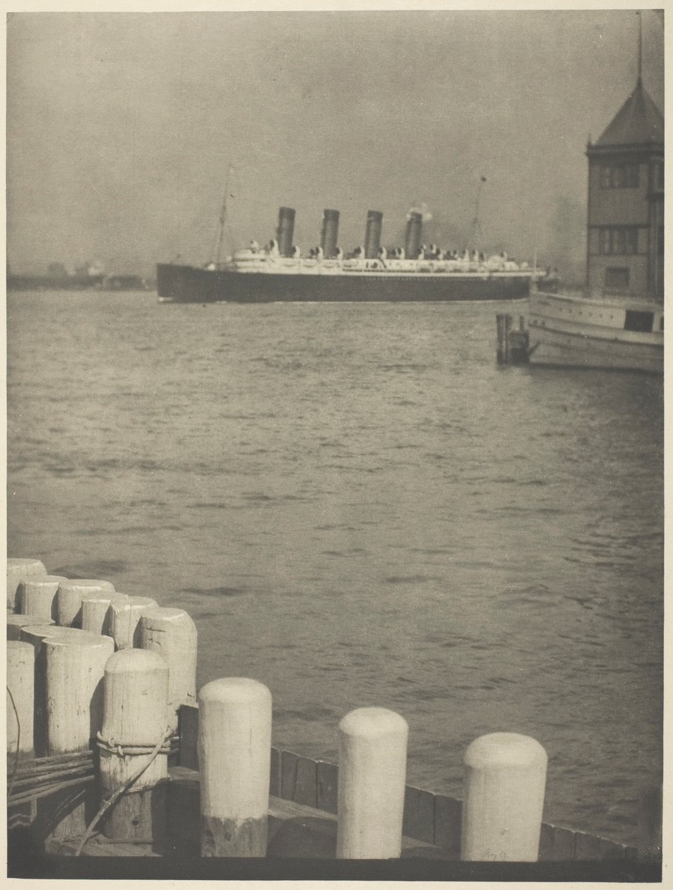 Outward Bound, Die Mauretania von Alfred Stieglitz