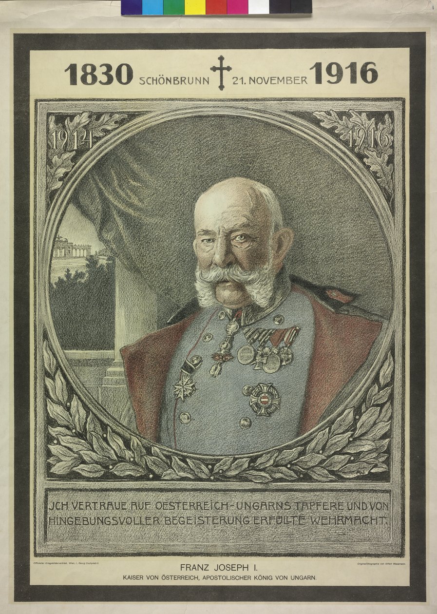 Franz Joseph I. Kaiser von Österreich von Alfred Wesemann