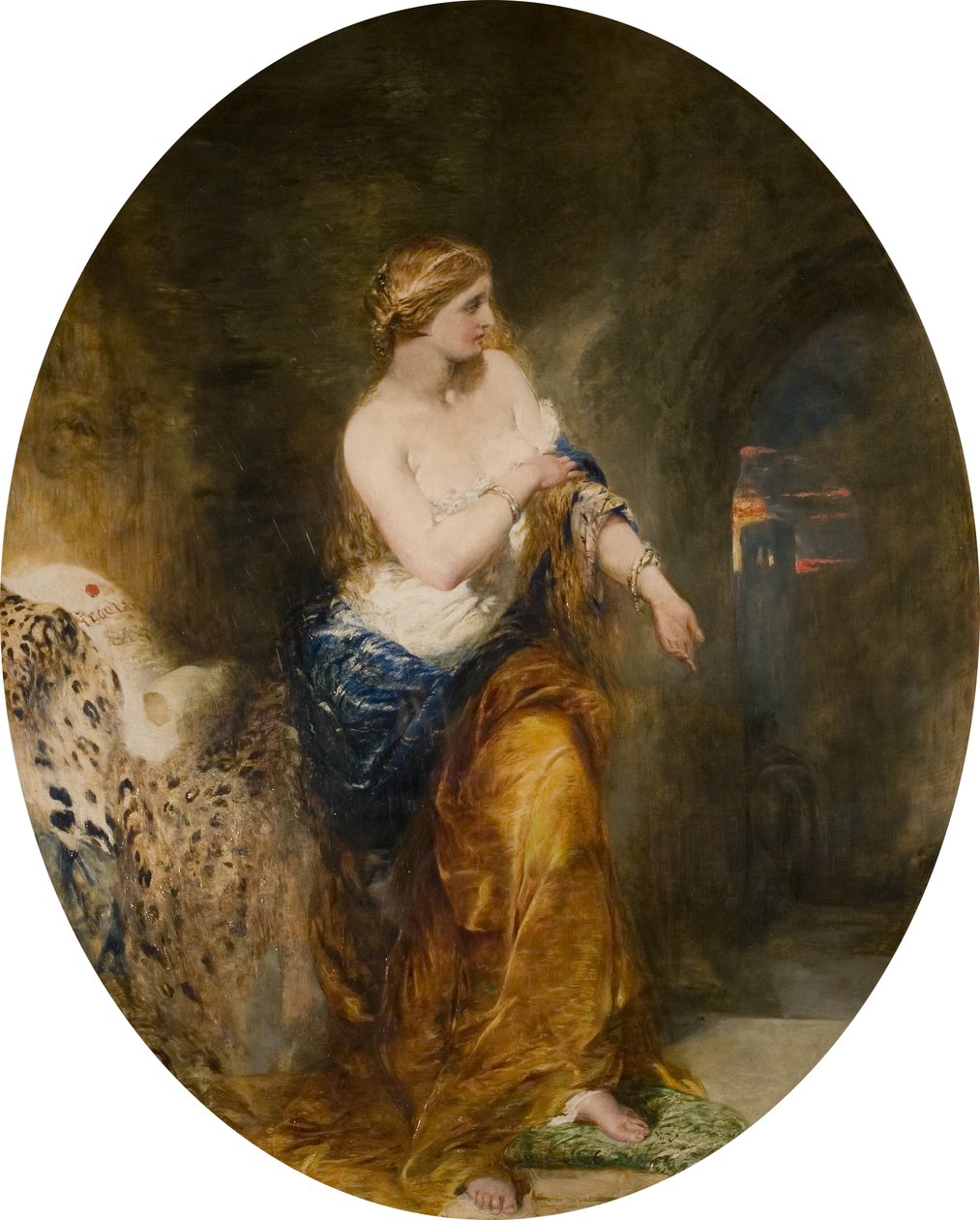 Lady Godiva, 1856 von Alfred Woolmer