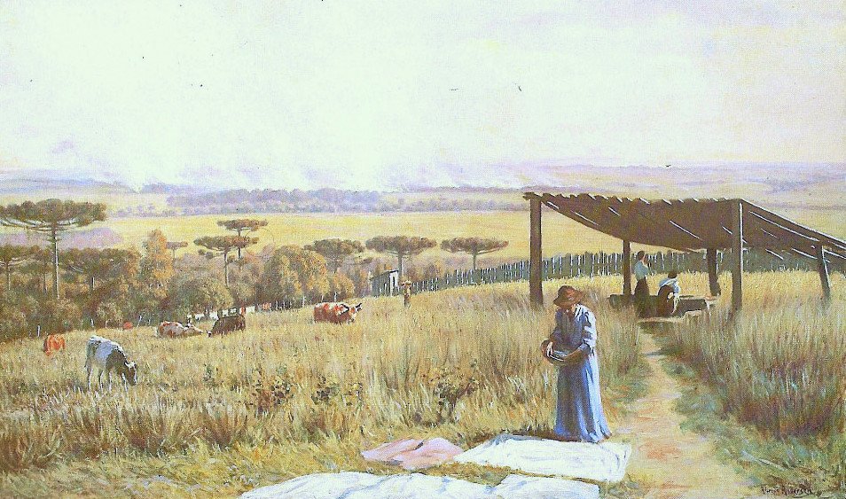 Queimadas oder Waschfrauen von Alfredo Andersen