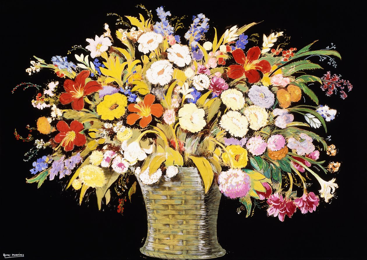 Blumenarrangement von Alfredo Ramos Martinez