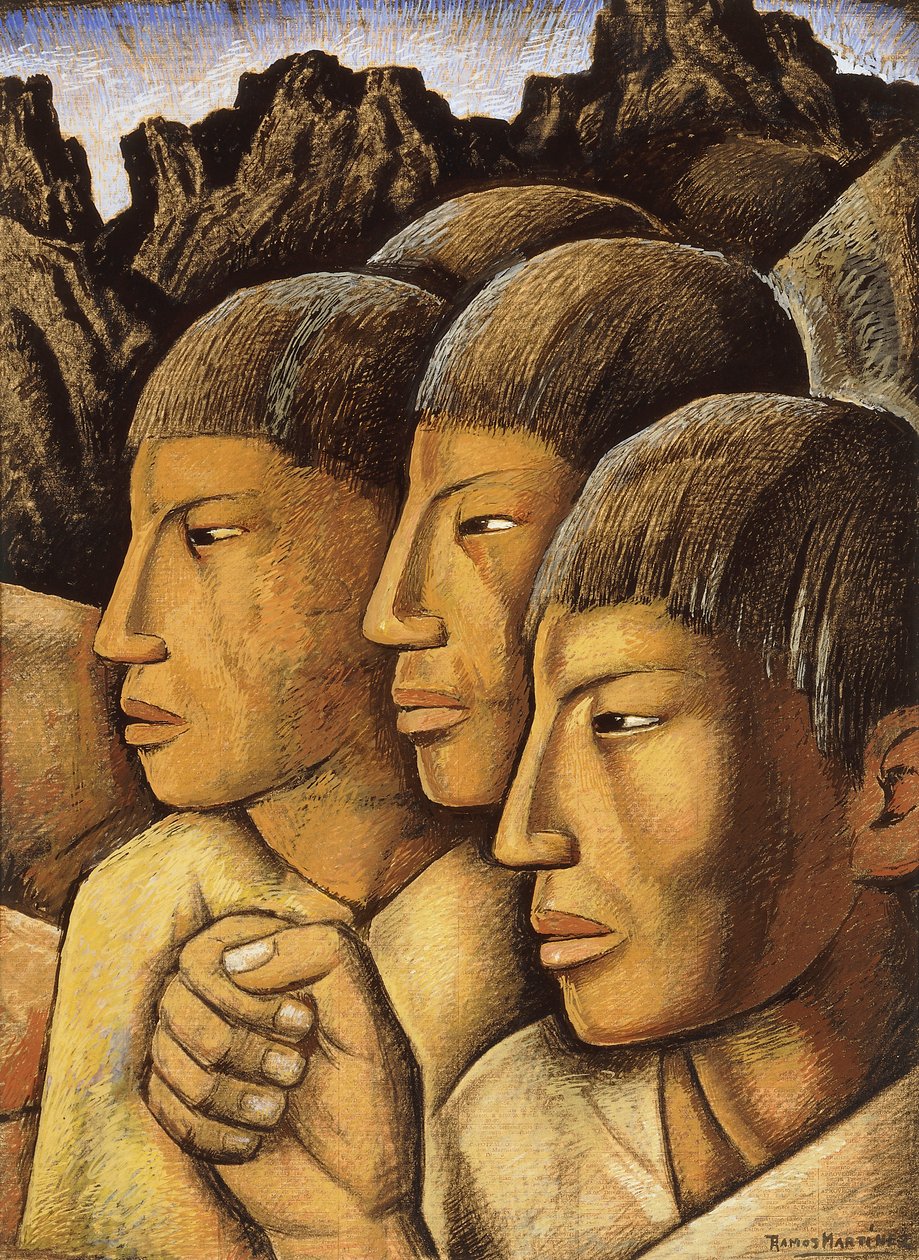 Bauern von Alfredo Ramos Martinez