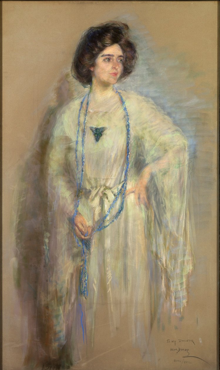 Laura in Weiß von Alice Pike Barney