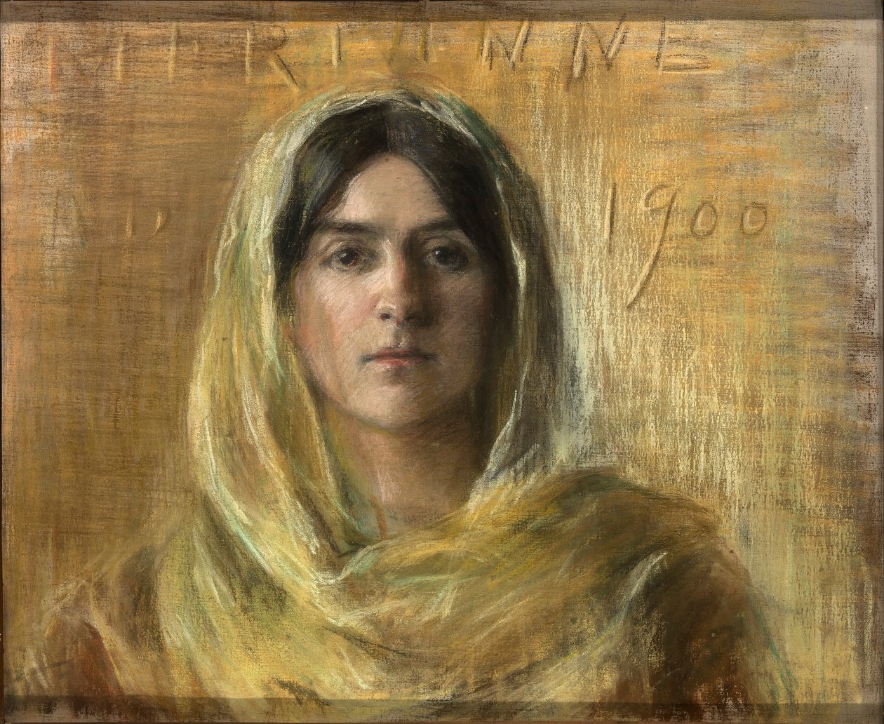 Marianne in Gelb von Alice Pike Barney