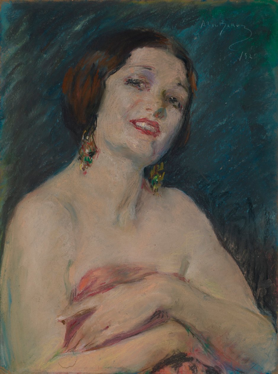 Modell mit Draperie von Alice Pike Barney