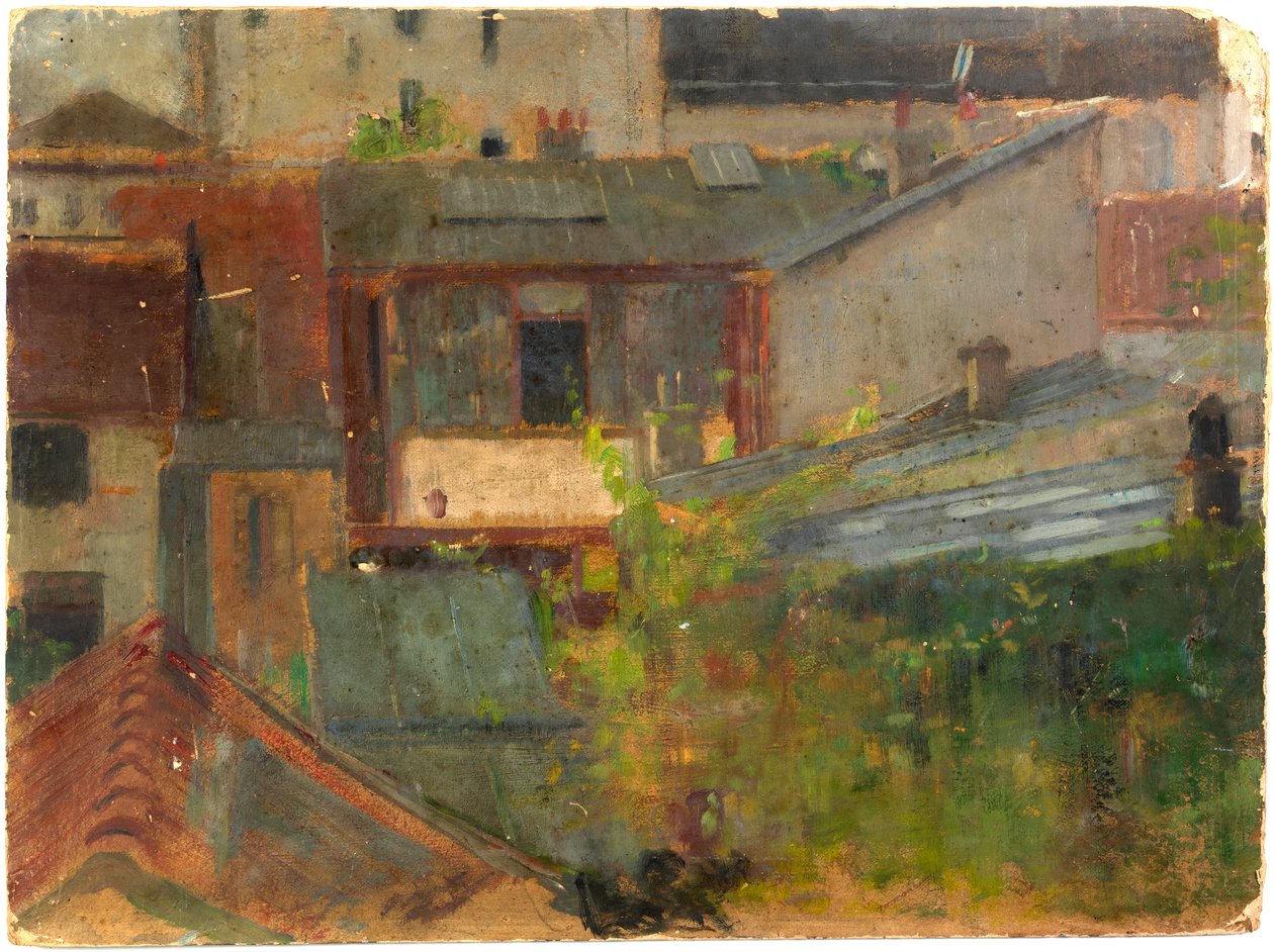 Dächer, ca. 1900 von Alice Pike Barney