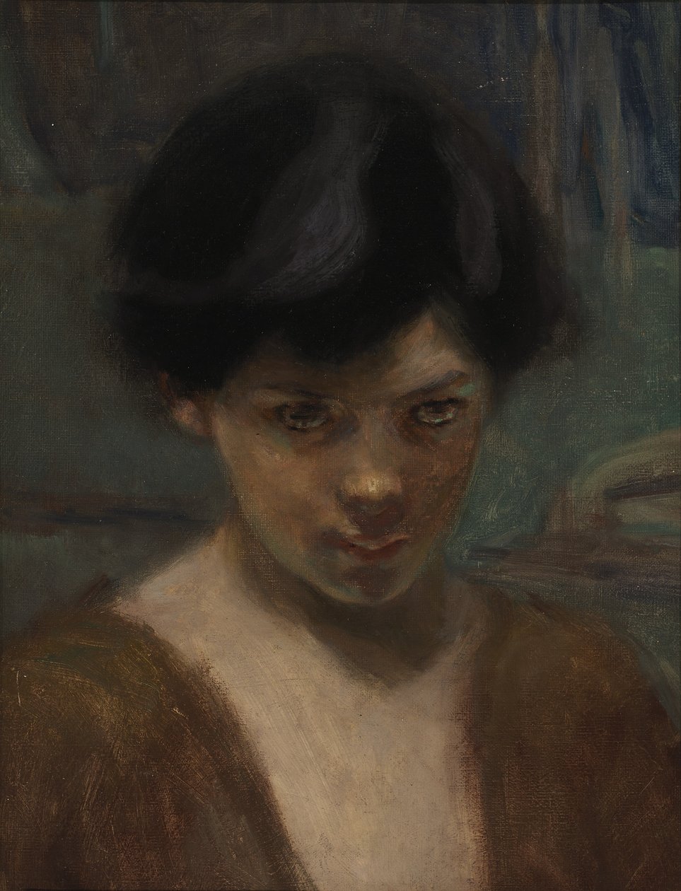 Studienkopf eines Jungen von Alice Pike Barney