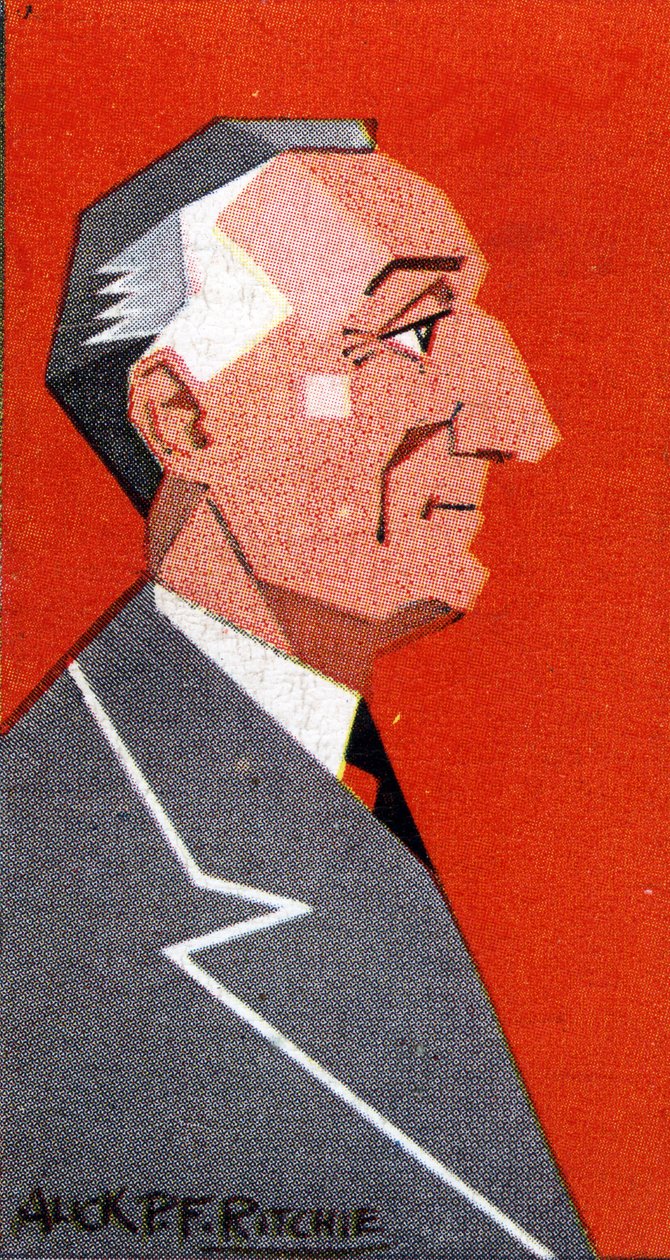 Rufus Isaacs, M.P und 1. Marquess of Reading, 1926 von Alick P. F. Ritchie