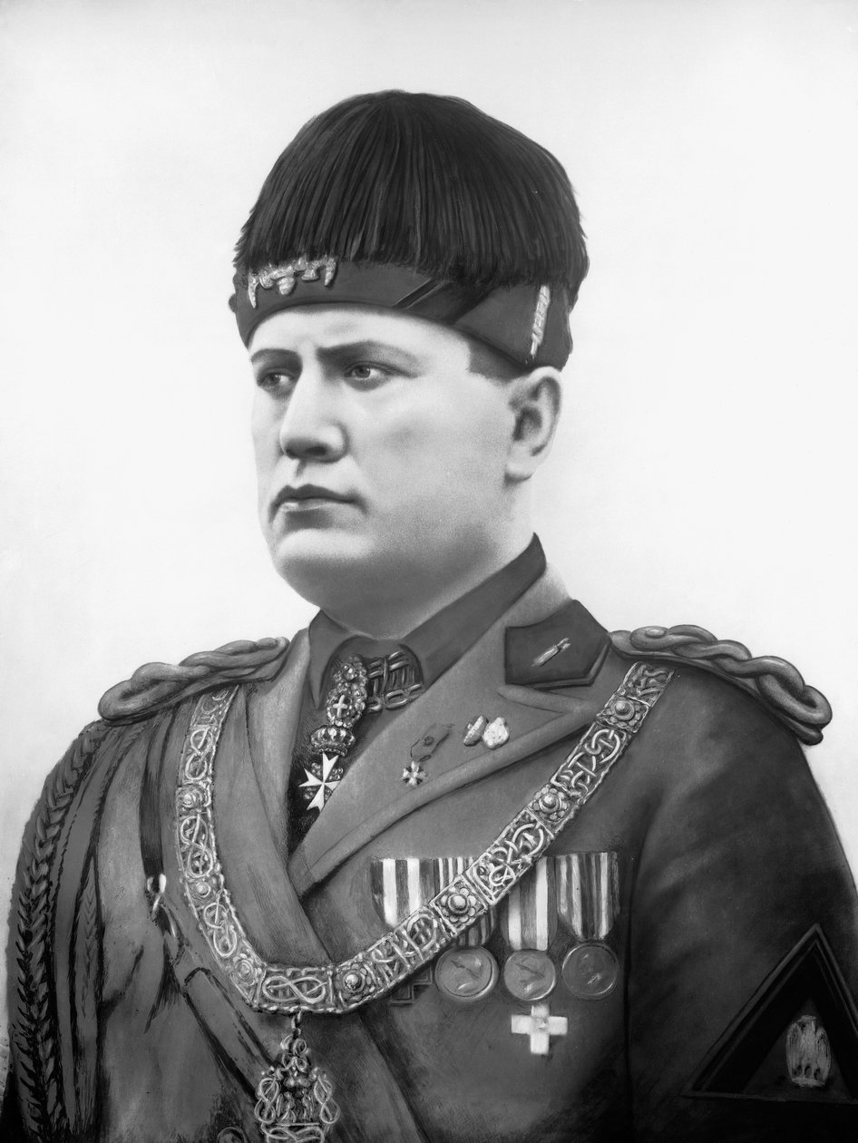 Benito Mussolini von Fratelli Alinari