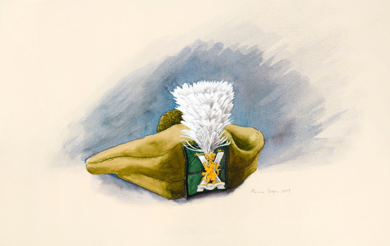 Der weiße Federbusch von Alison Cooper