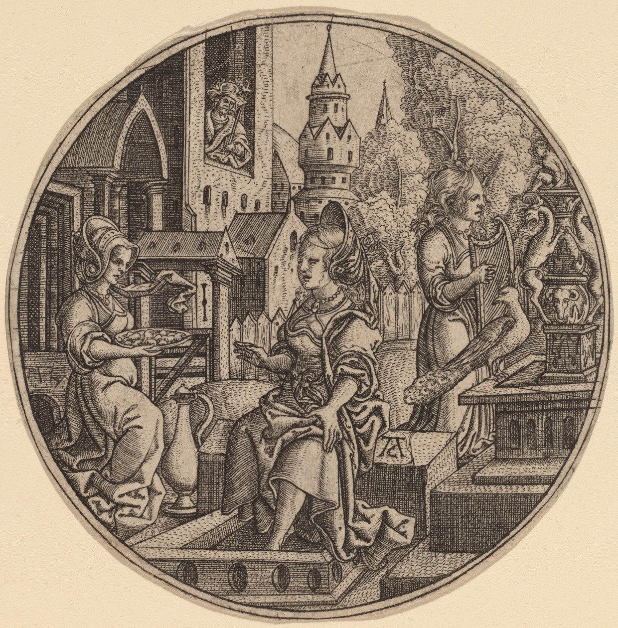 David und Bathseba von Allaert Claesz