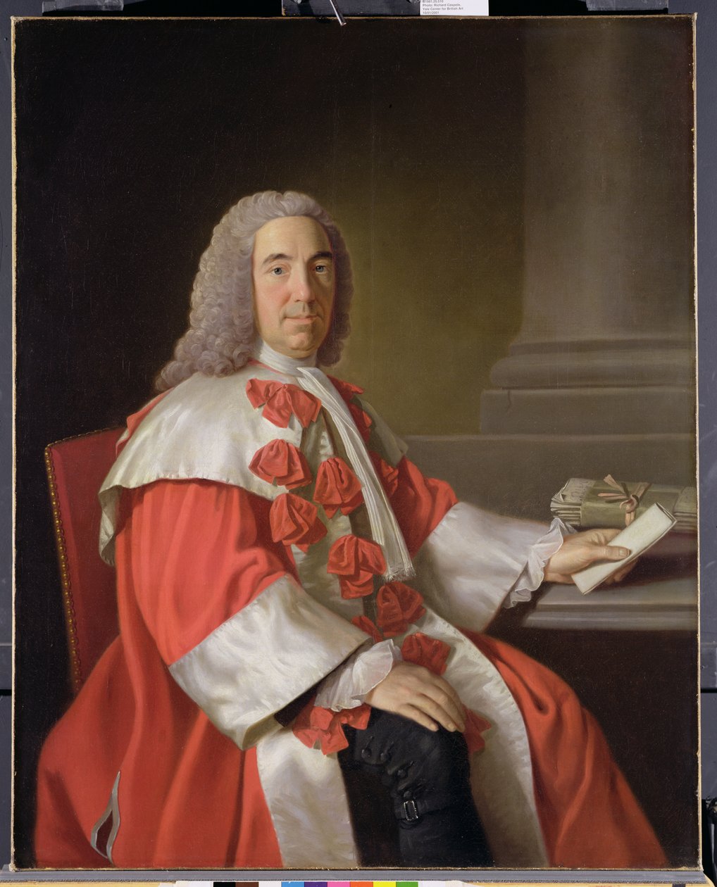 Alexander Boswell, Lord Auchinleck, c.1754-55 von Allan Ramsay